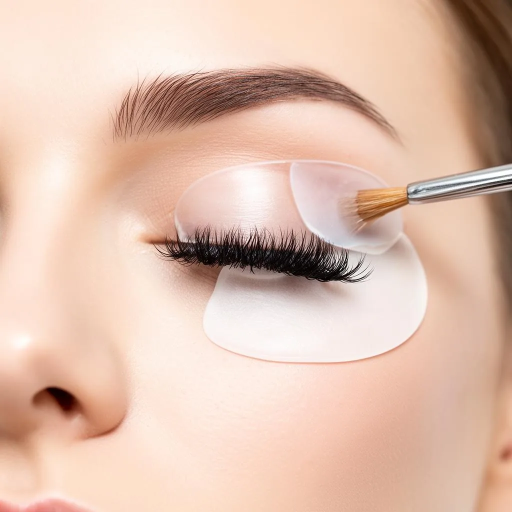 Wimpernlifting Behandlung